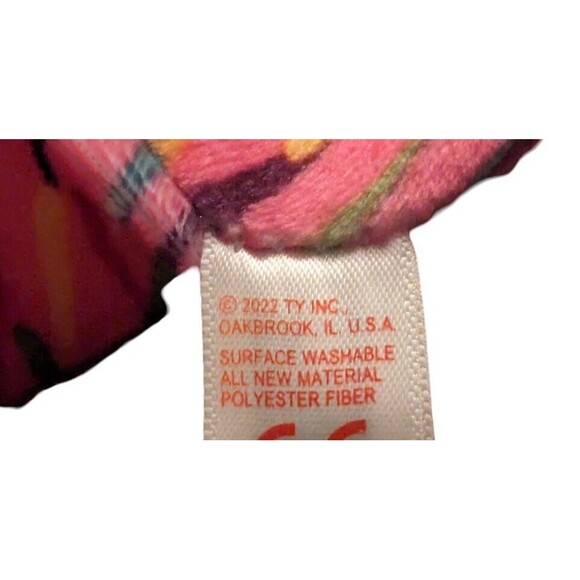 TY Beanie Squishies (Squish-A-Boos) Plush - HILDEE the Hedgehog (8 inch) - Pink - Picture 7 of 8